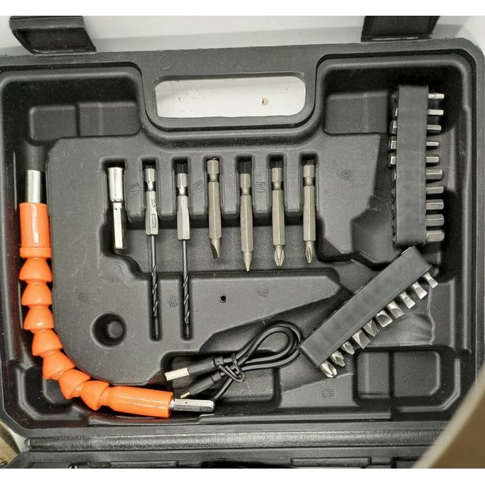 Automatic Drilling Machine Set - Hand Drilling Machine - Nail Drill Set- Black - Image 7
