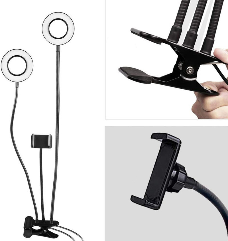 Selfie Ring Light With Cell Phone Holder - Image 5