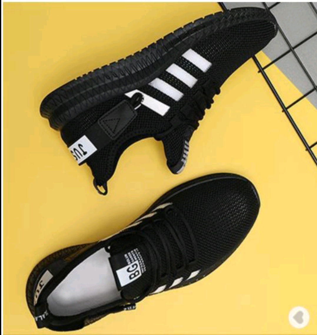 Adidas Casual Sneakers- Black - Unisex - Image 2