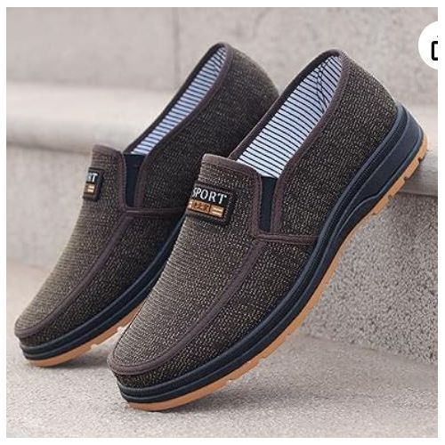 Best casual brown outdoor Sneakers - Suede Moccasin Shoes - Image 3