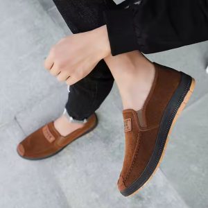 Men's Casual Suede Outdoor Fashion Moccasin Shoes