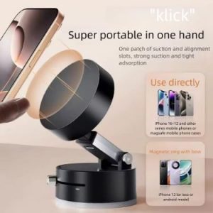 Portable Magnetic Phone Holder Stand For Mobile IPhone, Smart Phones (Foldable)