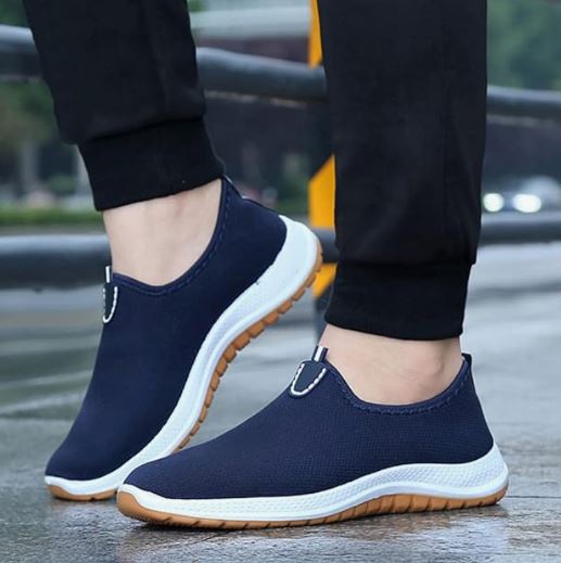 Blue Casual Office Shoes for Men – Comfortable & Durable Formal Footwear Nigeria - Image 3