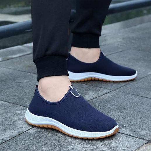 Blue Casual Office Shoes for Men – Comfortable & Durable Formal Footwear Nigeria - Image 4