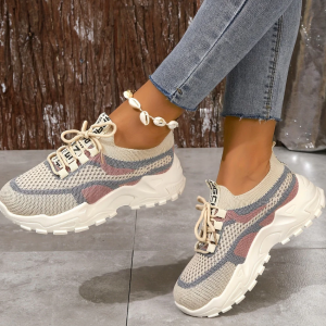 Ladies Chunky Sneakers – Trendy Platform Sports & Casual Shoes for Everyday Wear